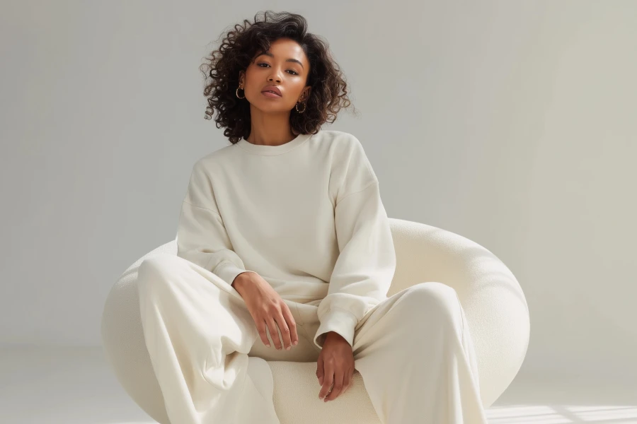 Warm Oversized Sweatshirt for Ladies